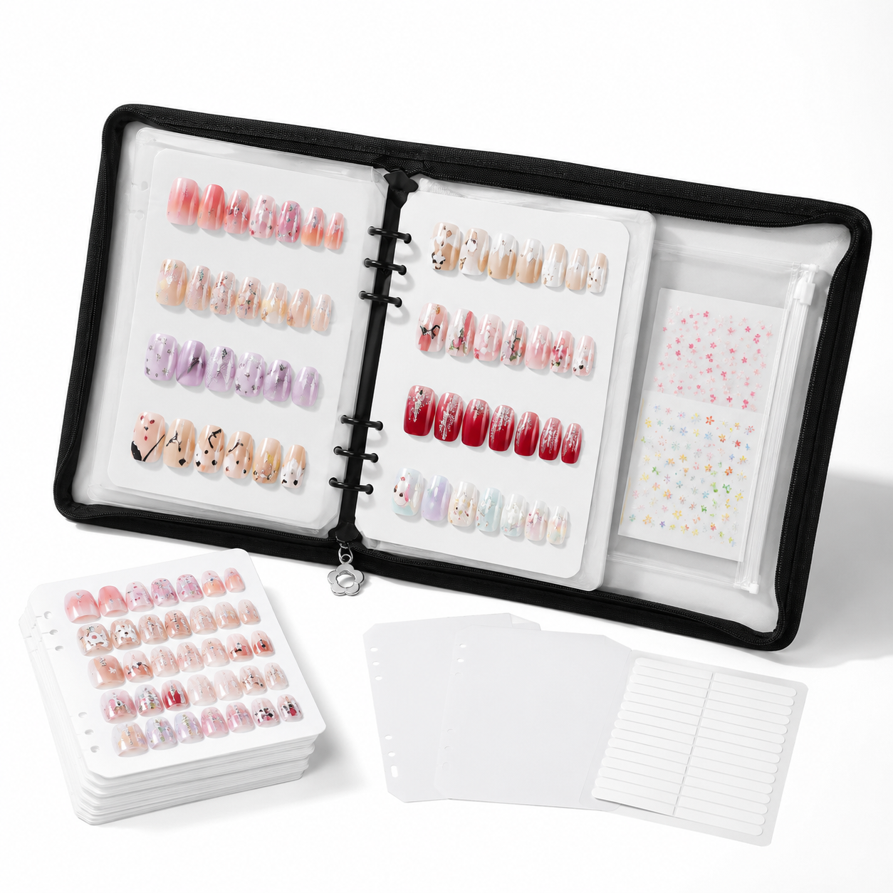 Press-On Nail Storage Binder | Polished by Two