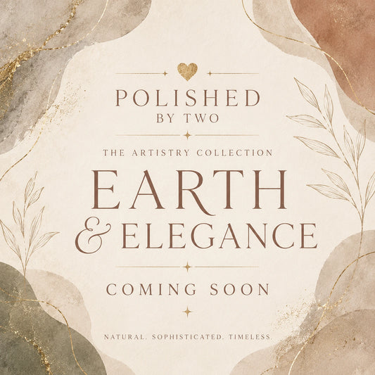 Earth & Elegance | Earth-Toned Press-On Nail Set | Polished by Two
